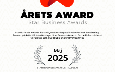 Scaffolding Projects utsett till Business Star Awards