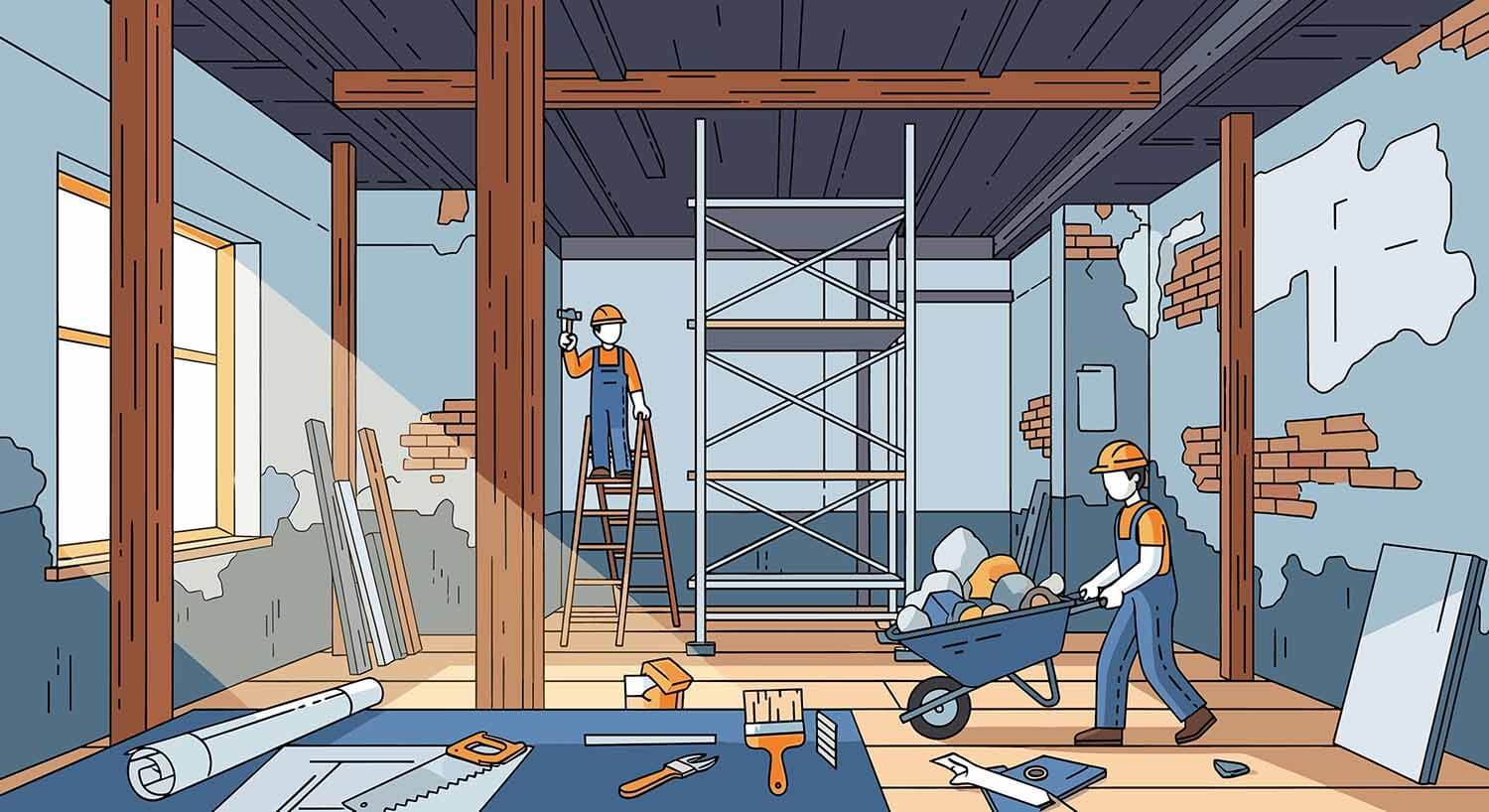 enkelt att hyra ställning i Göteborg